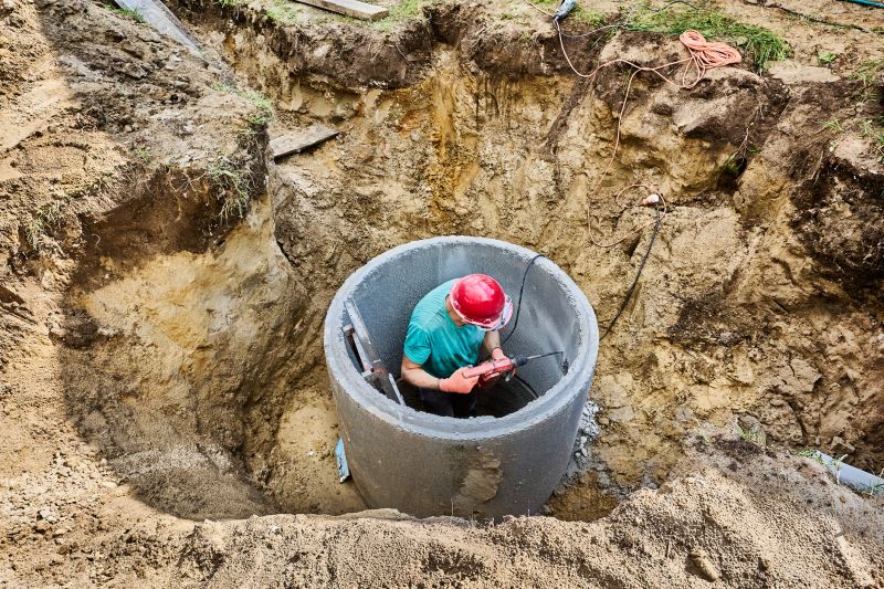 Aerobic Sewage Installation in Austin, TX