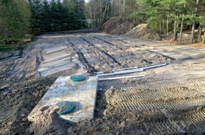 Completed Septic System Site